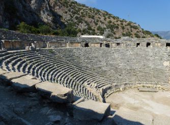 Греко-римский театр Миры, Демре