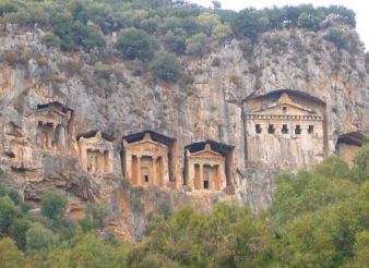 Lycian Tombs, Dalyan