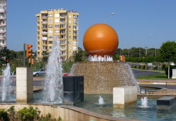 Fountain with Oranges, Antalya