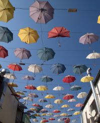 Umbrellas Street, Antalya